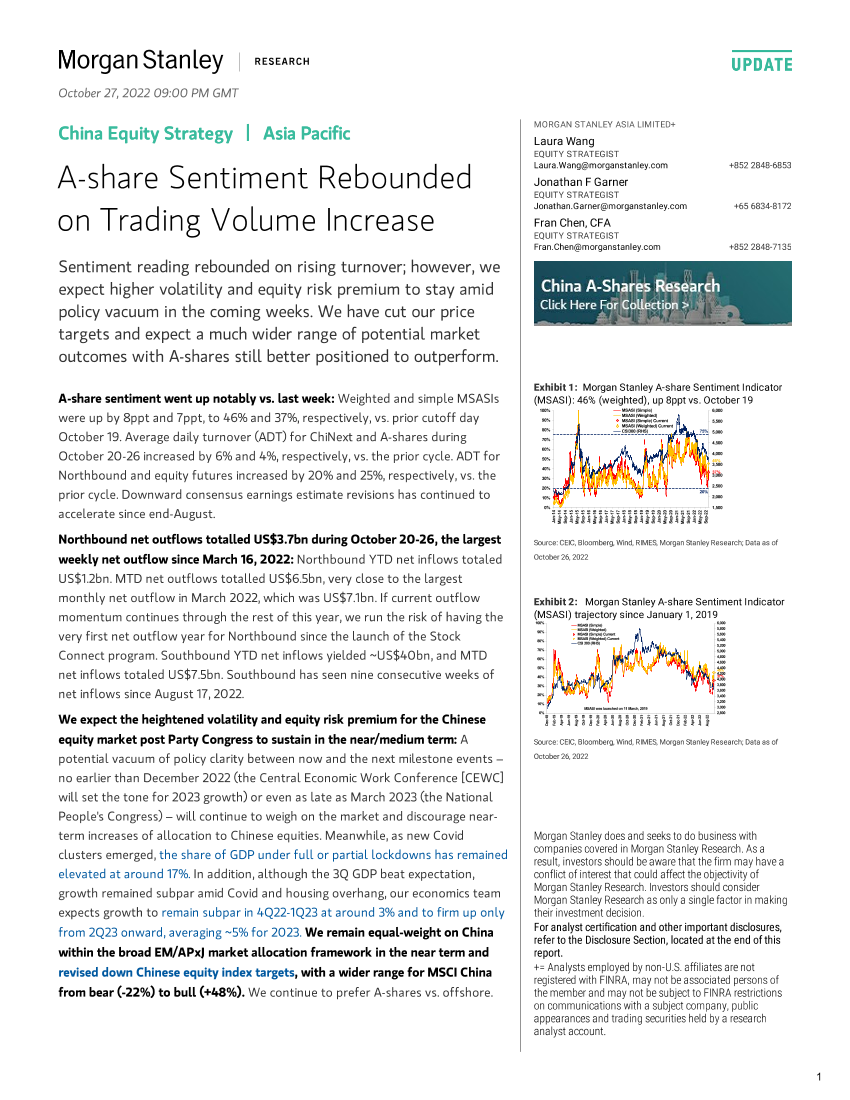 2022-10-27-Morgan Stanley-China Equity Strategy A-share Sentiment Rebounded on Tradin...-989444312022-10-27-Morgan Stanley-China Equity Strategy A-share Sentiment Rebounded on Tradin...-98944431_1.png